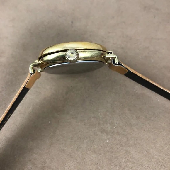 Vintage Eddie Bauer 18KGP Field Watch Flip Top Crystal Guard - Picture 11 of 11